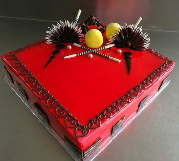 Pineaapple cake Garnish Cake 1kg - online service wala