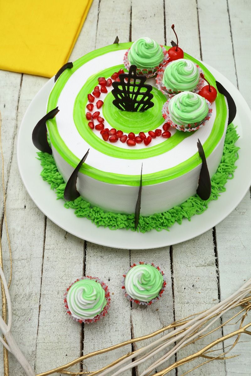 Trendy Ombre Wedding Cake - Ambrosia Cake Creations